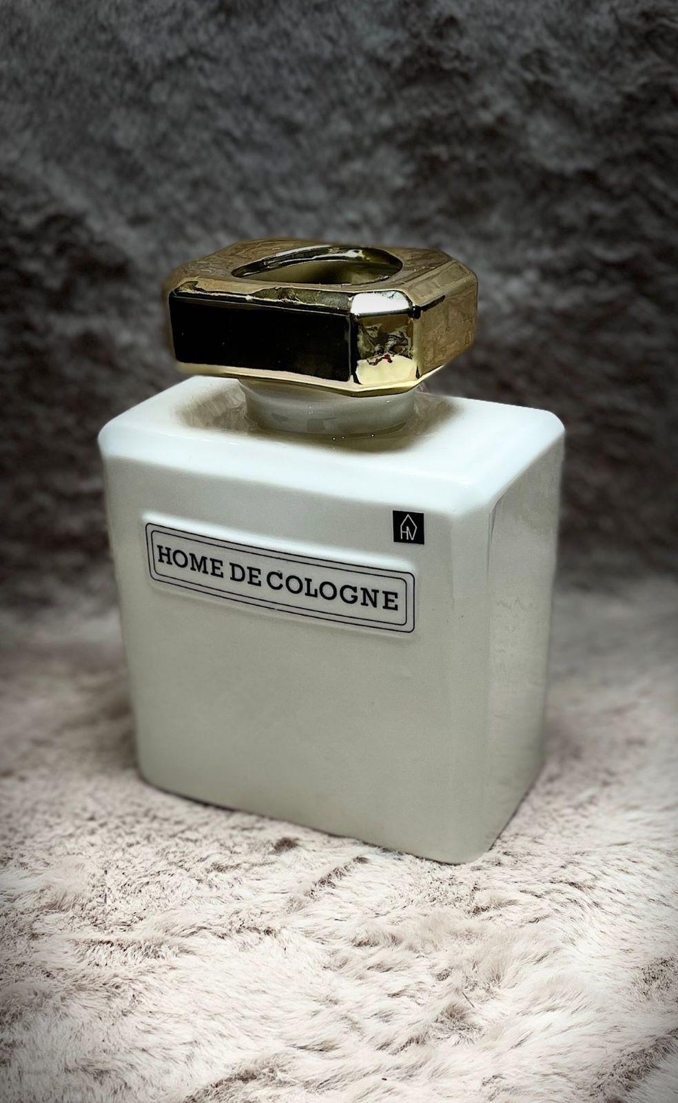 Housevitamin | Vaas Goud/Wit/Keramiek H 20 cm