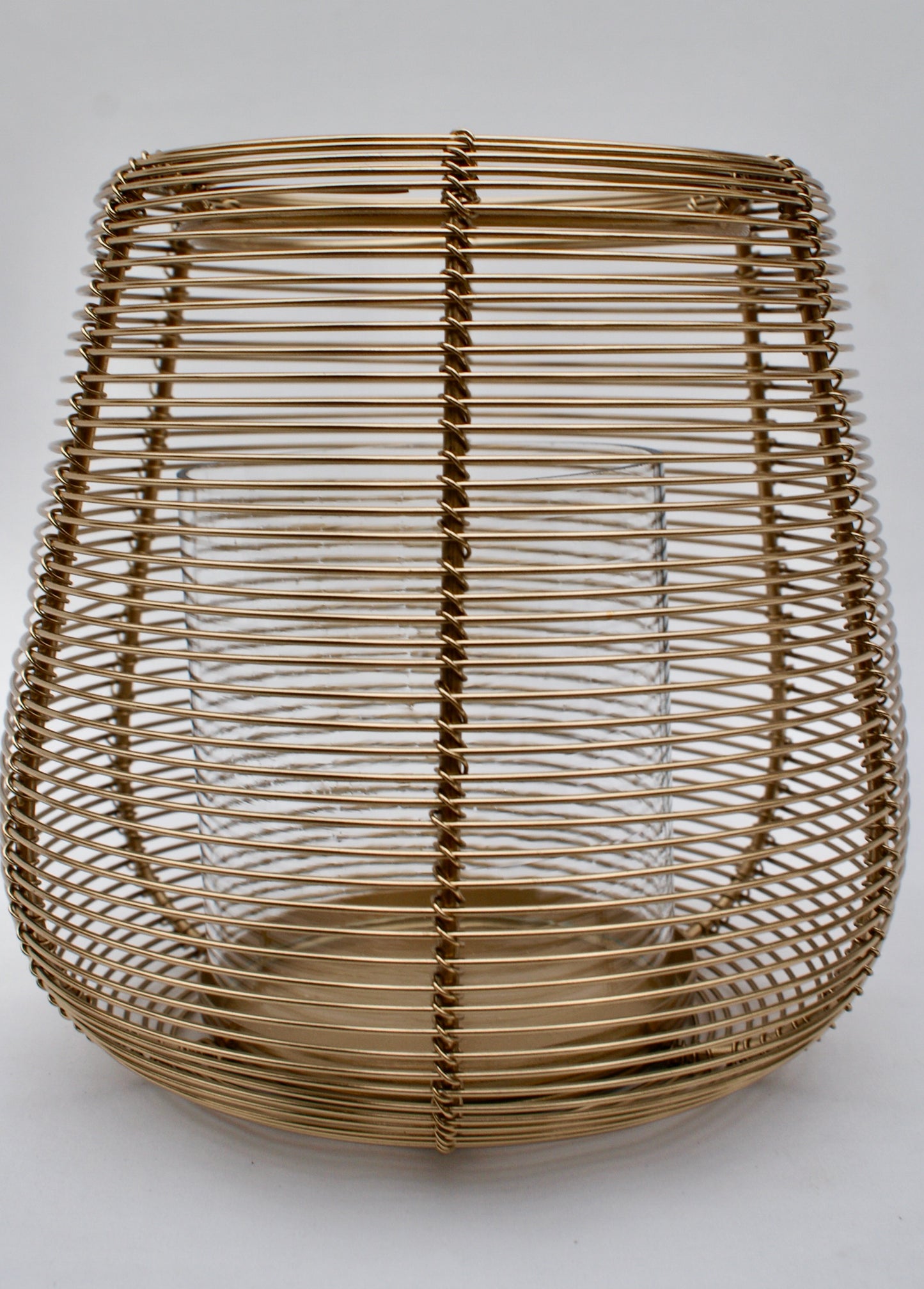Kandelaar Spiraal 16x16 cm goud