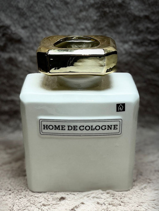 Housevitamin | Vaas Goud/Wit/Keramiek H 20 cm
